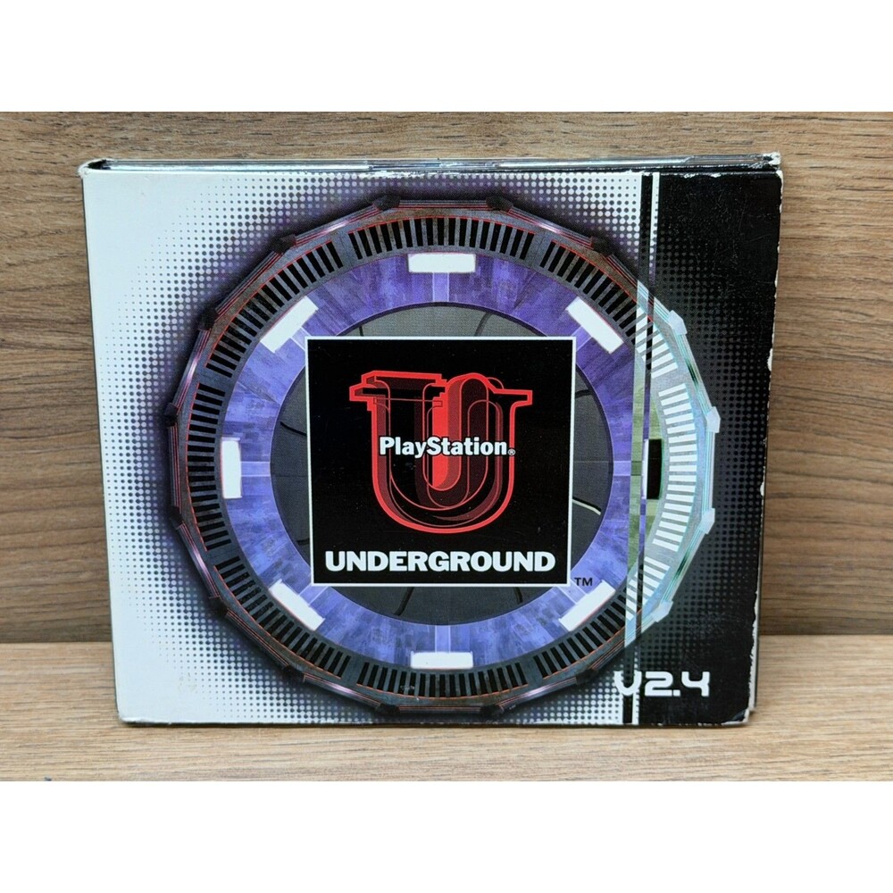 PlayStation Underground Demo Discs v2.4 PS1 PlayStation 1 Complete CIB - Tested